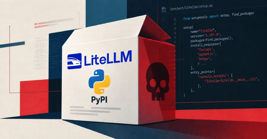 Изтекъл главен ключ на LiteLLM позволи на атакуващи да откраднат токени за GitHub и да отвлекат конвейера за издаване на версии