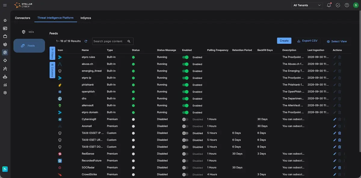 Платформа Stellar Cyber ISOC