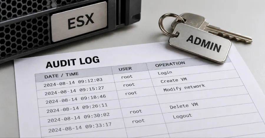 Свързани с Китай хакери са експлоатирали zero-day уязвимост във VMware ESX за намаляване на видимостта в одитните записи