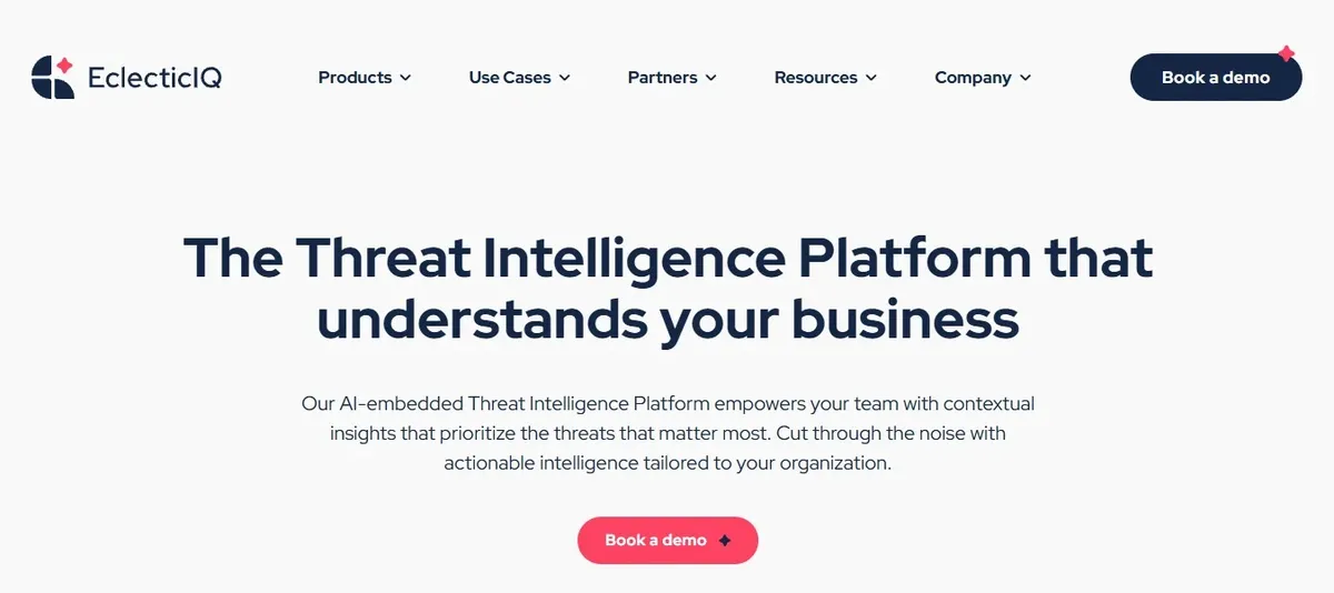 EclecticIQ — Най-добър TIP с естествена поддръжка на STIX, ориентиран към анализатора