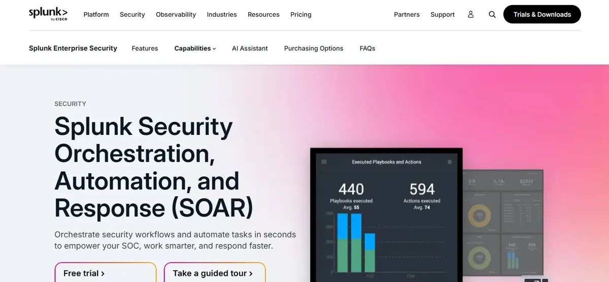 Splunk SOAR — най-добра автоматизация, слята със SIEM
