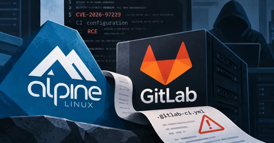 Атакуващ се опита да компрометира сървъра GitLab на Alpine Linux чрез уязвимост с CVSS 10.0, останала отворена заради Ruby