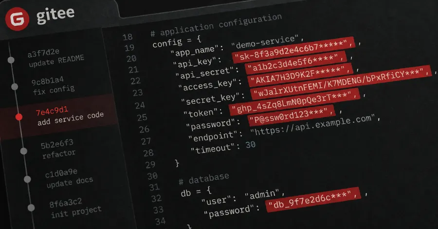 Открити са 26 400 валидни идентификационни данни за облачни услуги и AI, изложени в публични хранилища на Gitee