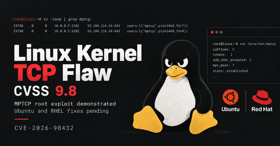 Уязвимост в TCP стека на Linux ядрото с оценка 9.8 по CVSS засяга Ubuntu, Red Hat и други дистрибуции