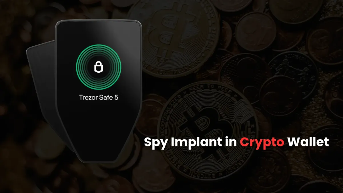 Trezor предупреждава за предполагаем шпионски имплант в крипто портфейл, който може да открадне фрази за възстановяване